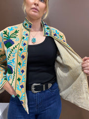 Lakshmi Embroidered Velvet Jacket