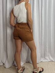 Luxe short- Terracotta - White Wood Boutique