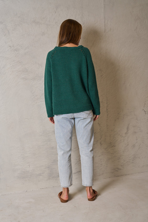 Khloe Jumper - Emerald