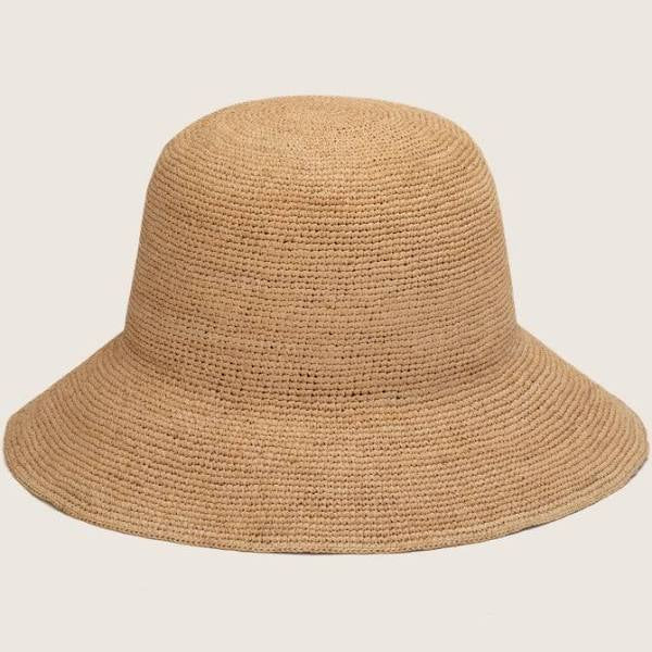 Sunny Sand - Raffia Hat - White Wood Boutique