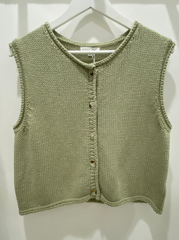 Poppy Vest - White Wood Boutique