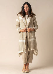 Maya linen jacket - White Wood Boutique