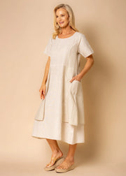 Roma Dress - Latte