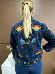 Lakshmi Embroidered Velvet Jacket