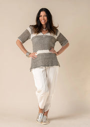 Nerida Linen Top - White Wood Boutique