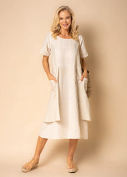 Roma Dress - Latte