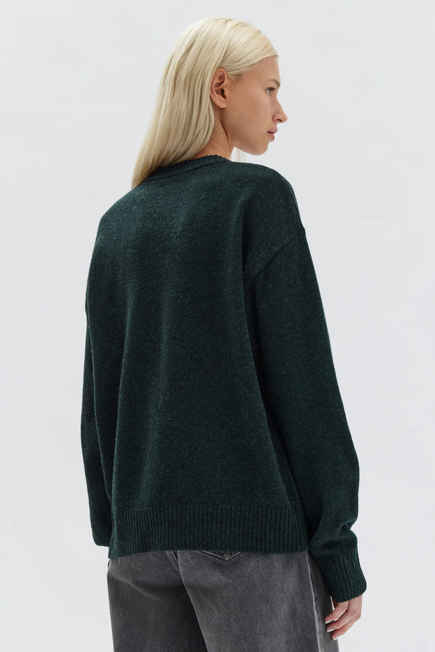 Iris Knit - Forest Green - White Wood Boutique