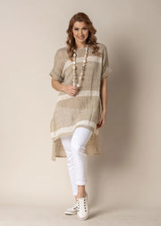 Molly Linen Top - White Wood Boutique