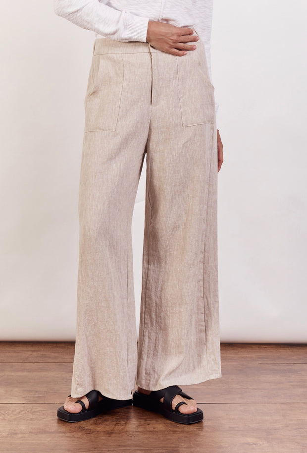 Cam Pant- Natural - White Wood Boutique