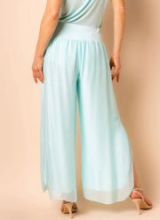 Gia Silk Pant - White Wood Boutique