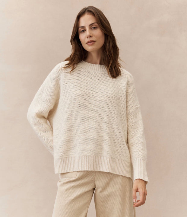 Sierra Knit Jumper - White Wood Boutique