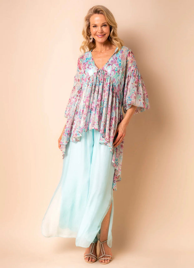 Gia Silk Pant - White Wood Boutique