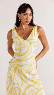 Marisol Yellow Dress - White Wood Boutique