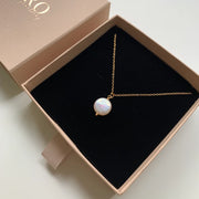CHERISH PEARL NECKLACE | GOLD - White Wood Boutique
