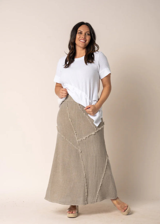 Sky Skirt - White Wood Boutique