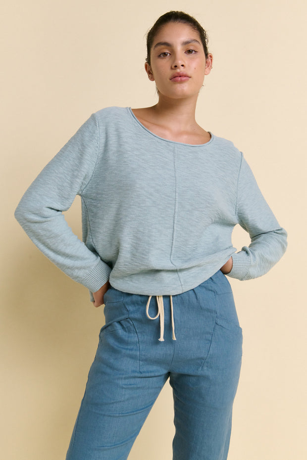Luxe Pant - Teal - White Wood Boutique