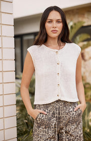 Poppy Vest - White Wood Boutique