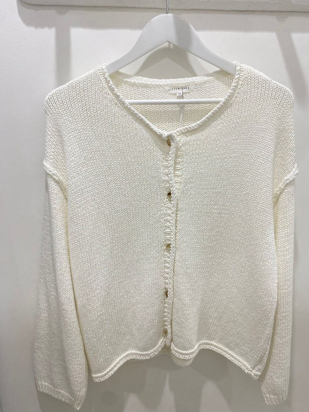 Poppy Cardigan - White Wood Boutique