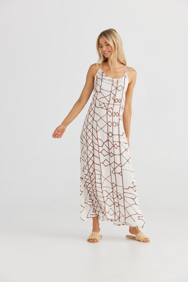 Tangier Dress- Indus - White Wood Boutique
