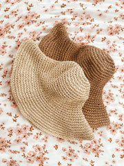 RAE HAT - STRAW - White Wood Boutique