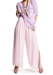Gia Silk Pant - White Wood Boutique