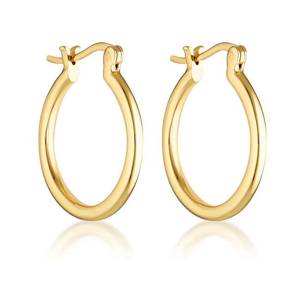 Ivy Hoops - Gold - White Wood Boutique