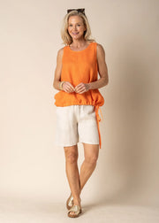 Grace Linen Short - White Wood Boutique