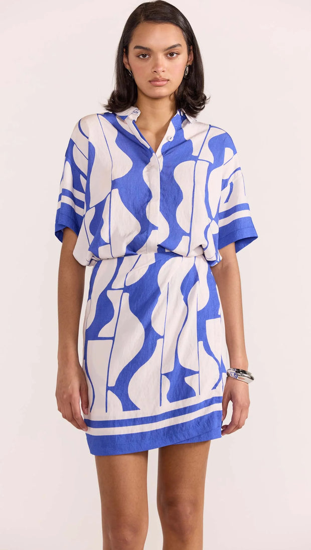 Santi Mini Skirt - White Wood Boutique