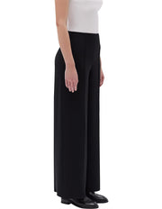 Sabine Crepe Trouser - Black - White Wood Boutique