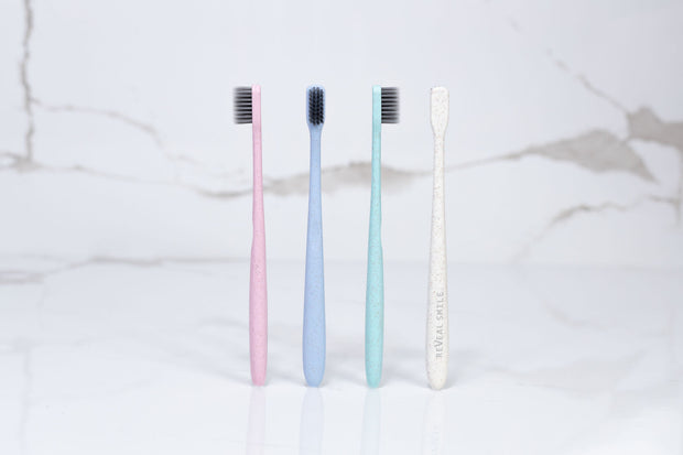Wheat Straw Toothbrush Adult - White Wood Boutique