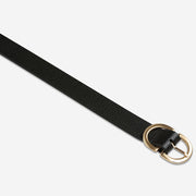 In Reverse Belt- Black/ Gold - White Wood Boutique