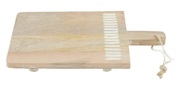 Davi Wood Rectangle Board - White Wood Boutique