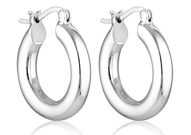 Betty Hoops - Silver - White Wood Boutique