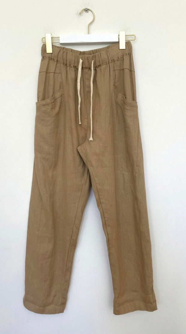 Luxe pant- Camel - White Wood Boutique