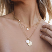 Ula Necklace- Gold - White Wood Boutique